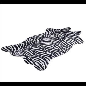 Faux Zebra Area Rugs NEW